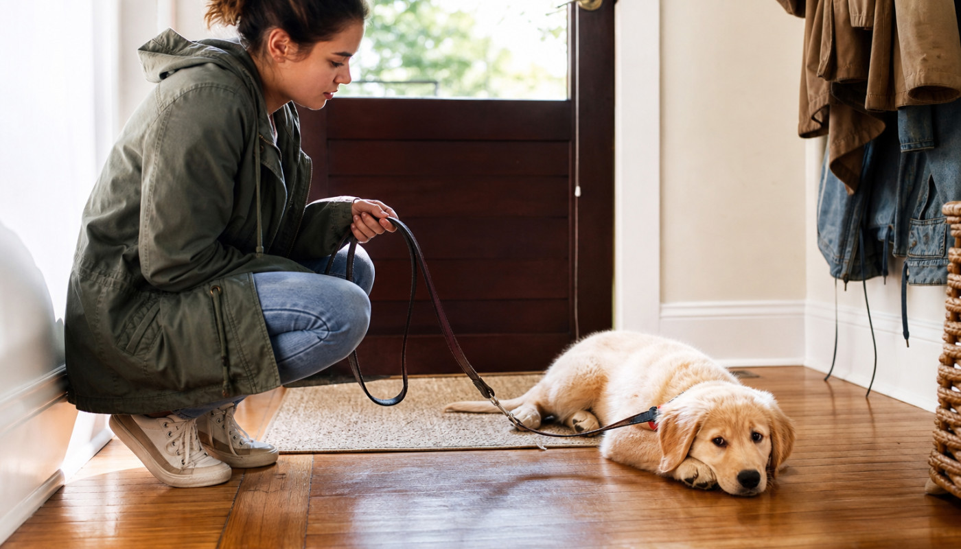Pourquoi votre chiot refuse-t-il parfois la promenade du matin ?
